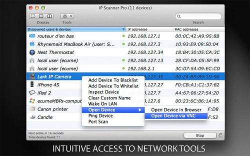 network scanner mac osx